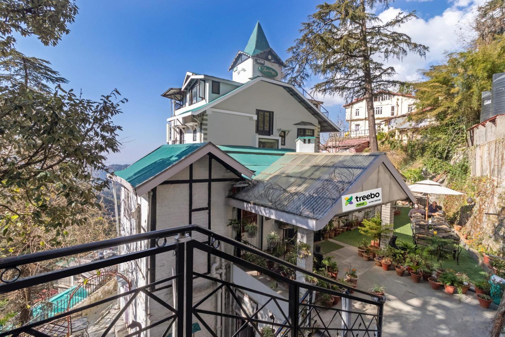 Treebo The Alpine Heritage Residency Shimla Buitenkant foto